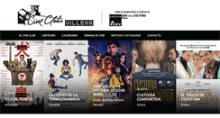 Desktop Screenshot of cineclubvillena.com