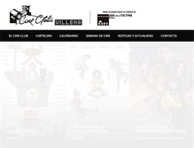 Tablet Screenshot of cineclubvillena.com